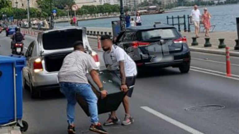 Θεσσαλονίκη: Αυτοί είναι οι δύο άνδρες που αφαίρεσαν χρηματοκιβώτιο από διαμέρισμα